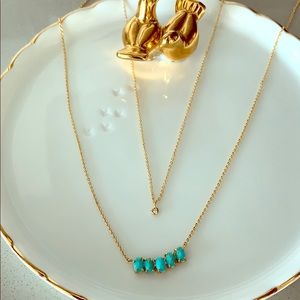 Anthropologie delicate necklaces. Bought as a set